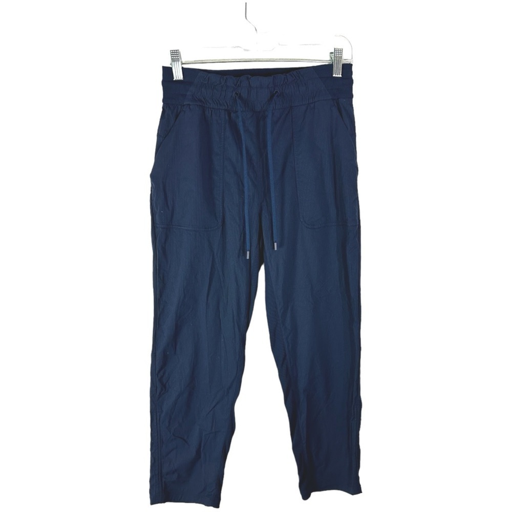 Lululemon Beyond the Studio Crop True Navy Size 6